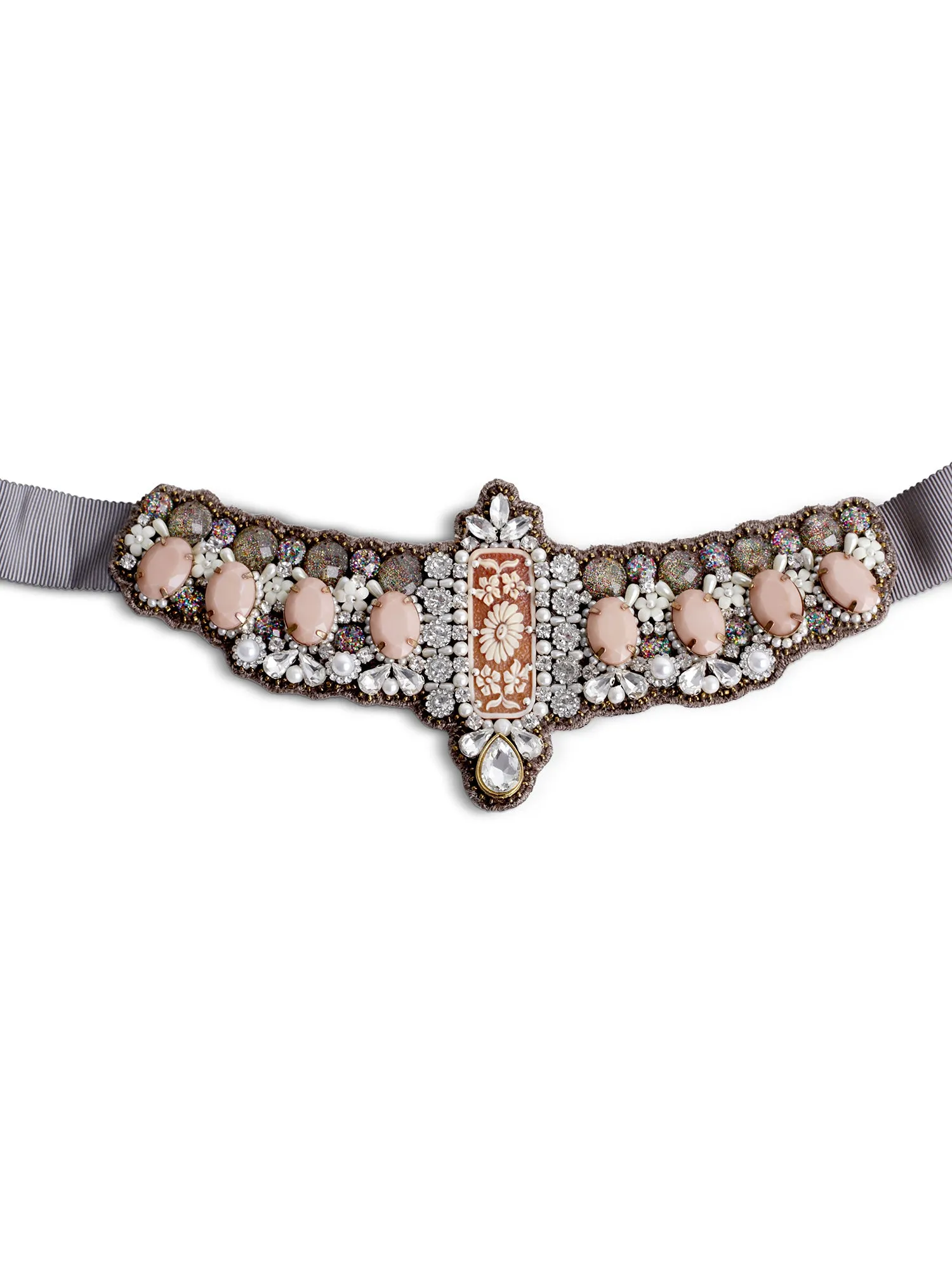 Handcrafted Jeweled Choker