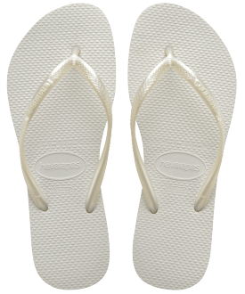 Havaianas Slim Flip Flops -  White