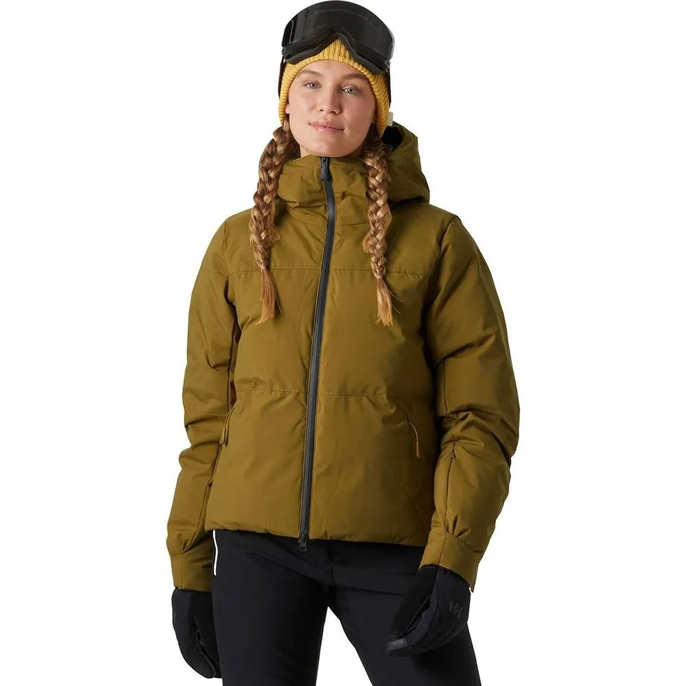 helly hansen nora short puffy jacket - women's