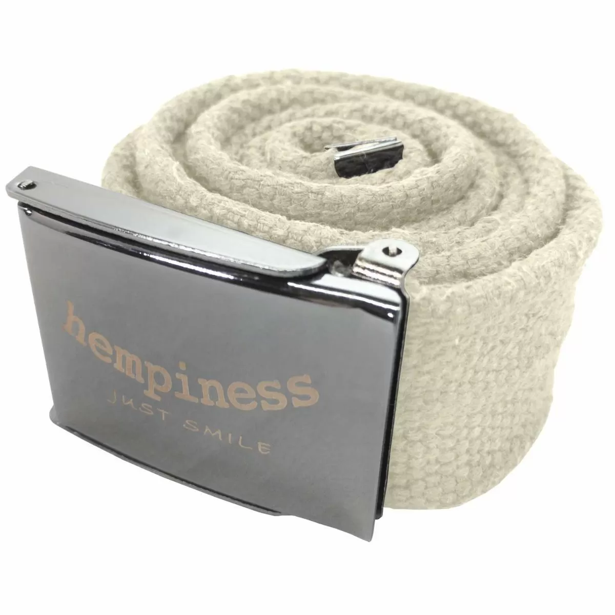 Hempiness Organic Hemp Webbing Buckle Belt