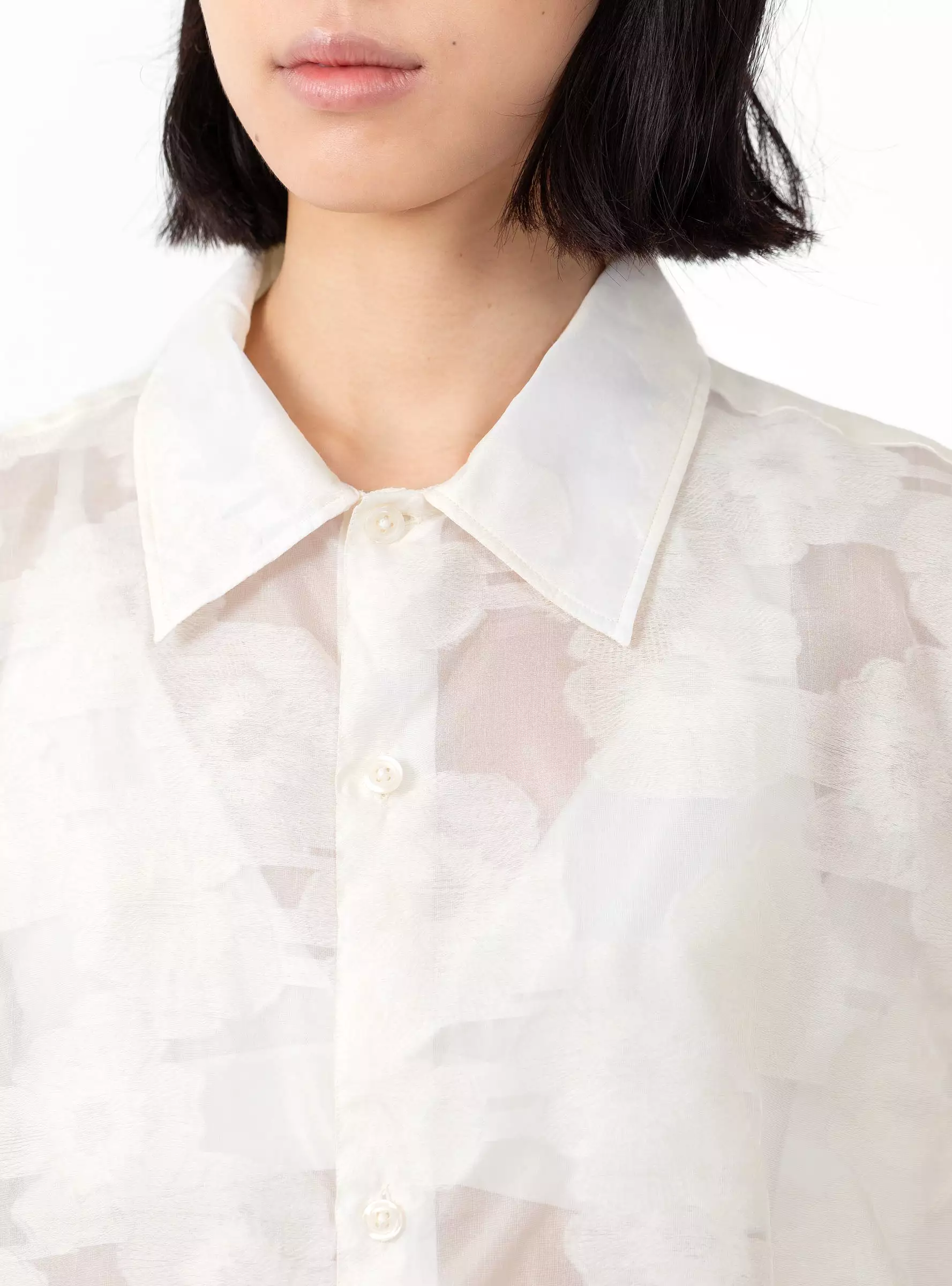 Holiday Shirt Floral Silk