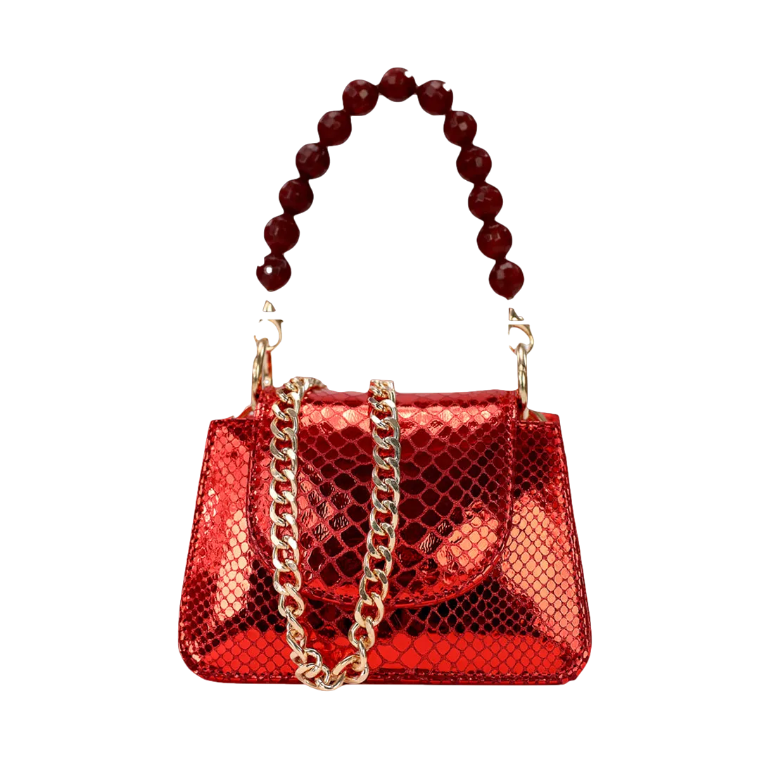 Horra - Metallic Red - Mini Bag