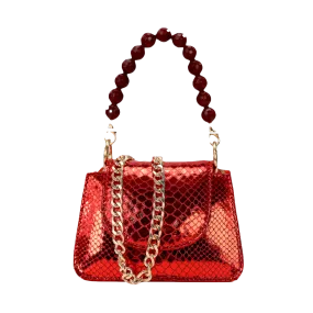 Horra - Metallic Red - Mini Bag