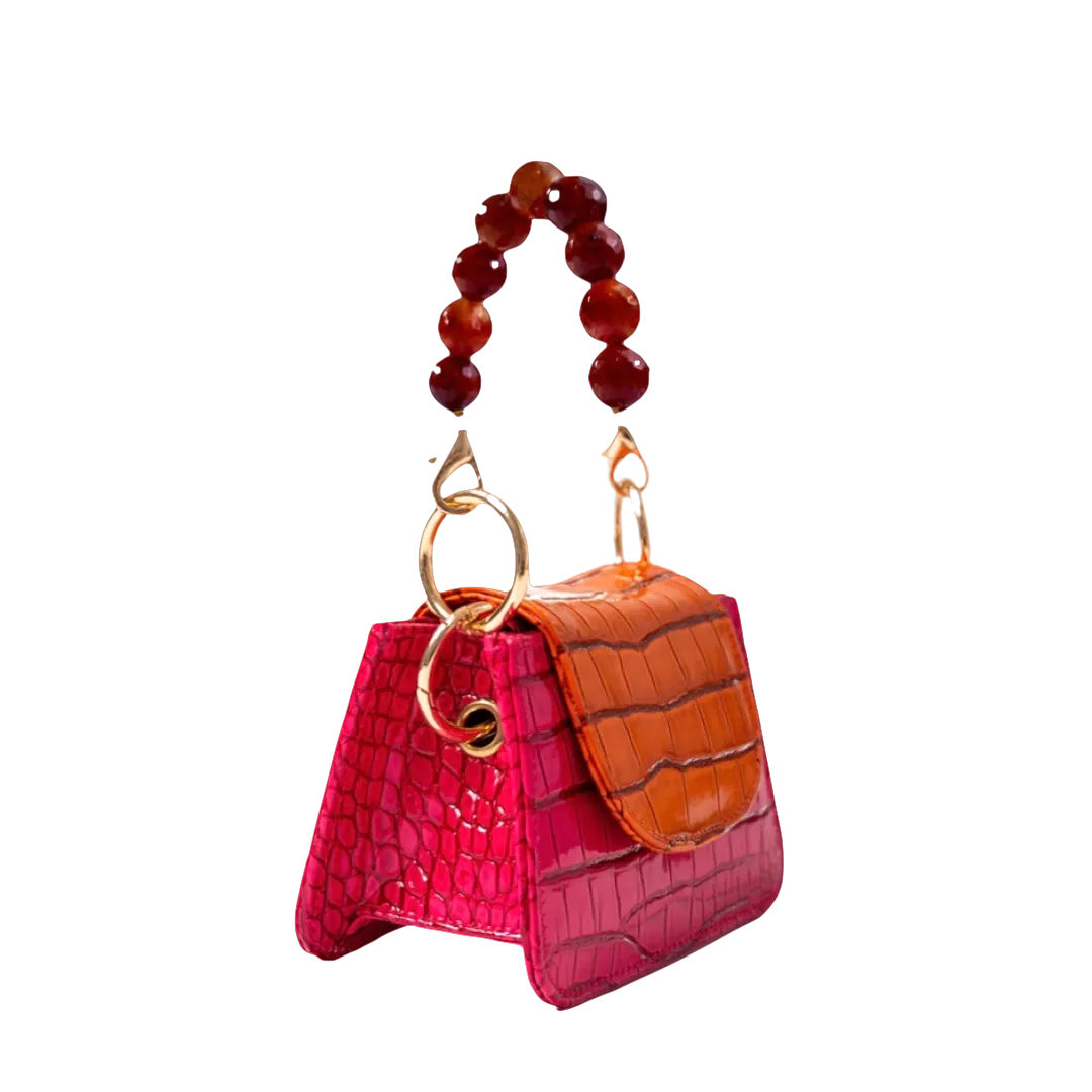 Horra - Orange x Fushia - Mini bag