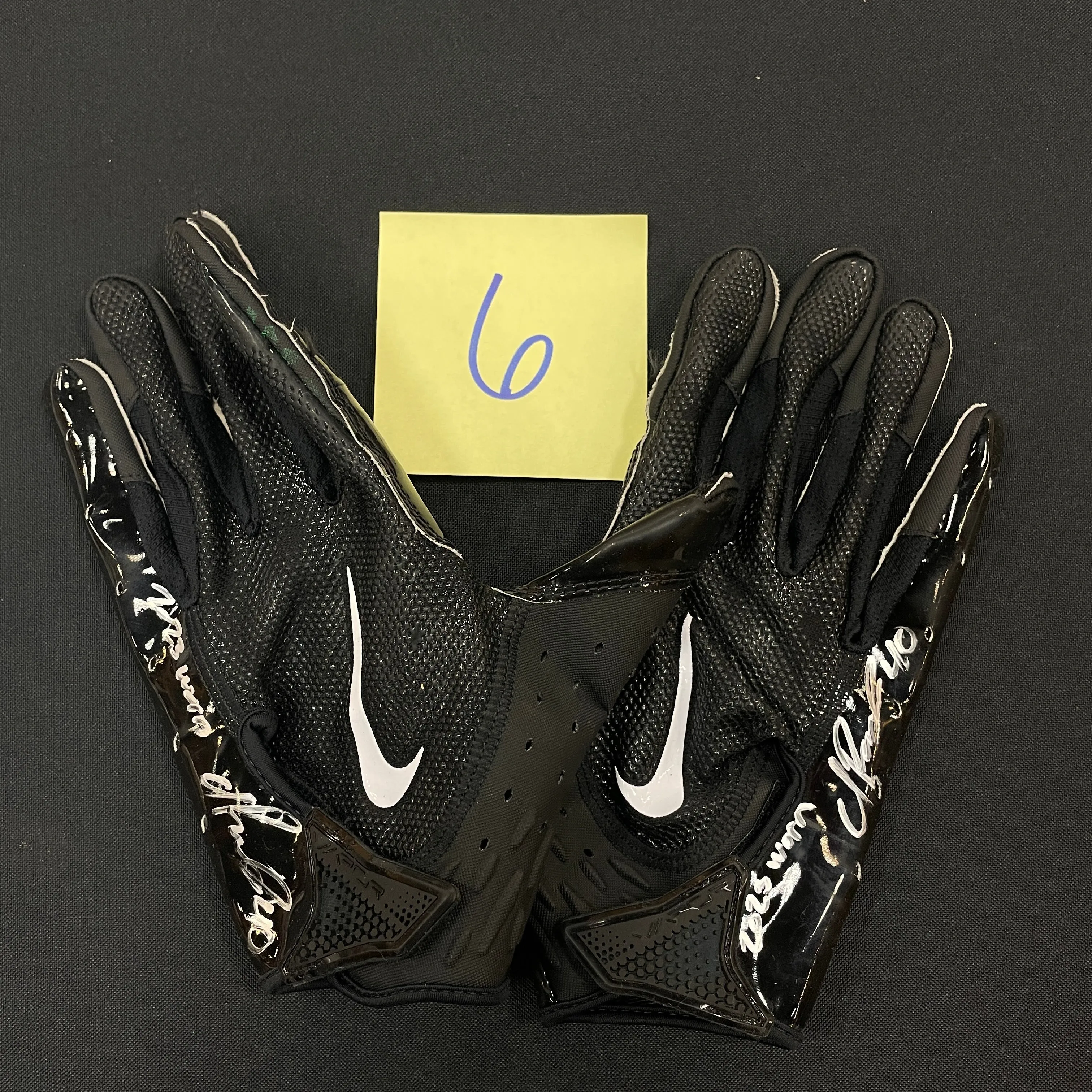 Ivan Pace Jr. Game Used Gloves and Spikes