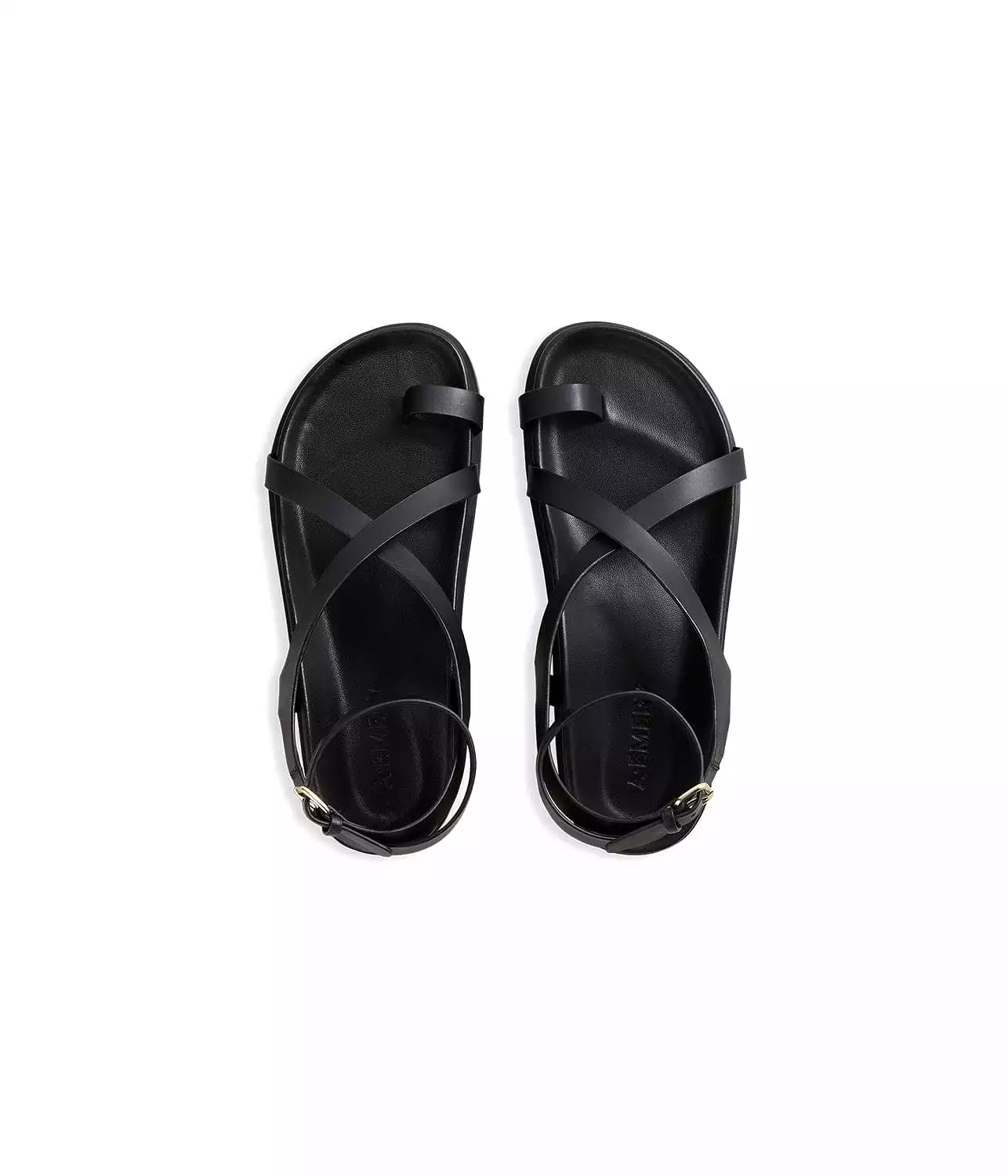 JALEN SLIM SANDAL- BLACK