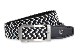 Kid's Braided Charcoal, 1 1/8 Strap, Golf Belt