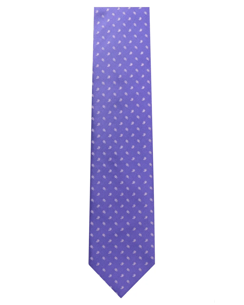 Lavender Micro Paisley Silk Tie