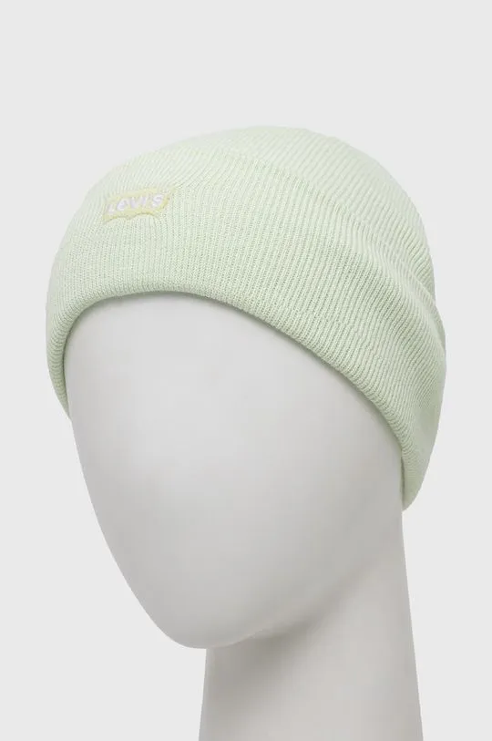 Levi's beanie green color