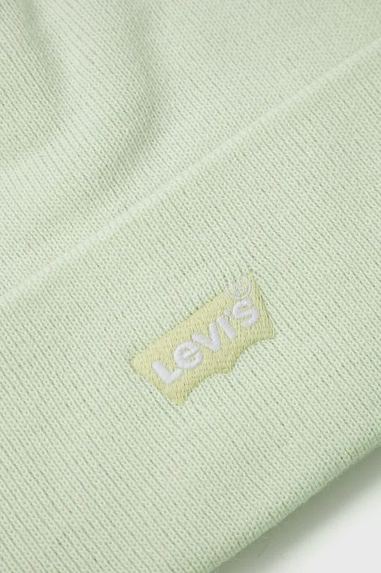 Levi's beanie green color