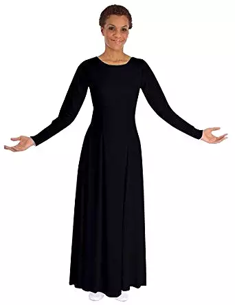 Liturgical Praise Dance Dress for Girls, Ladies and Plus