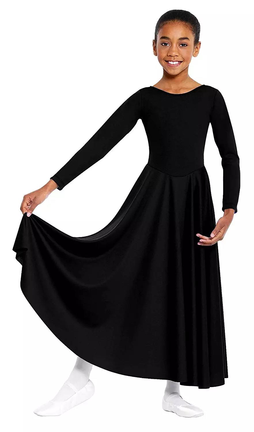 Liturgical Praise Dance Dress for Girls, Ladies and Plus