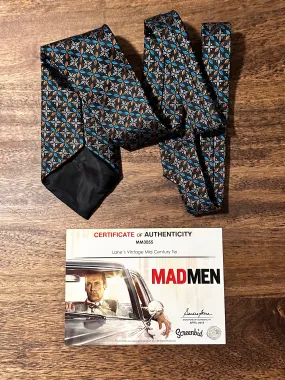 MAD MEN: Lane's Vintage Necktie and Pocket Square