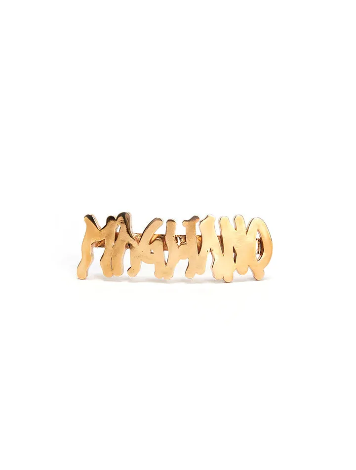 Magliano Logo Hair Clip