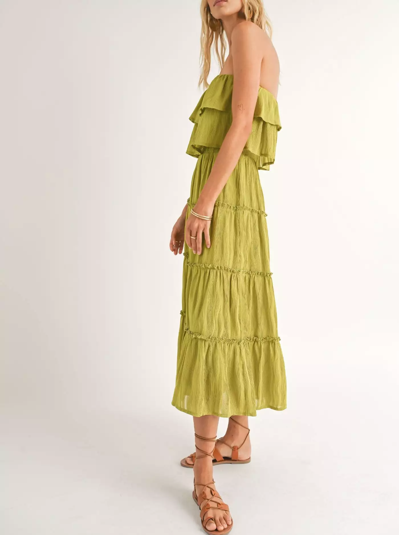 Main Squeeze Tube Ruffle Tier Dress