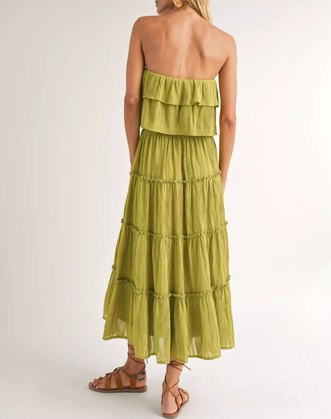 Main Squeeze Tube Ruffle Tier Dress