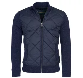 Men's Barbour | Magnus Zip Through Sweater Jacket | Navy