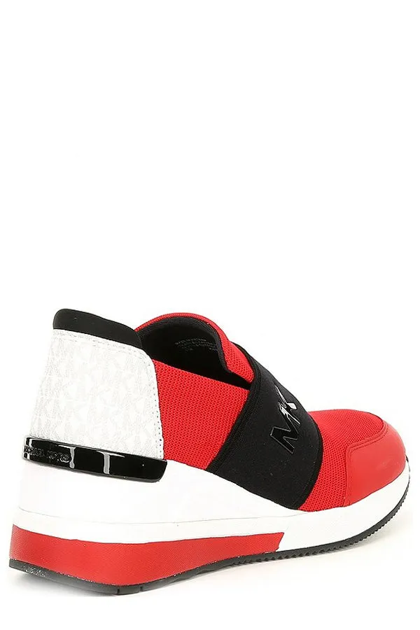 Michael Kors Red Felix Trainer