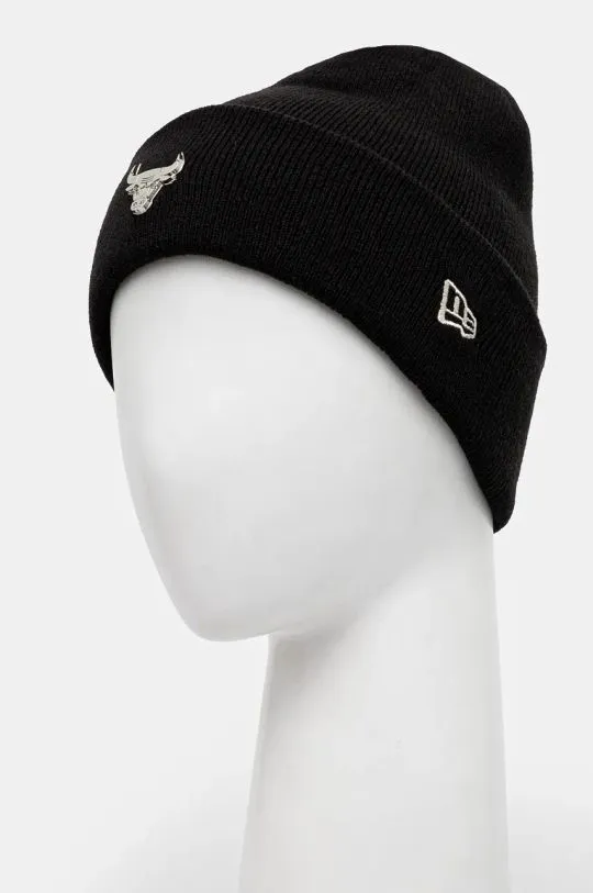 New Era beanie METALLIC CHICAGO BULLS black color 60565216