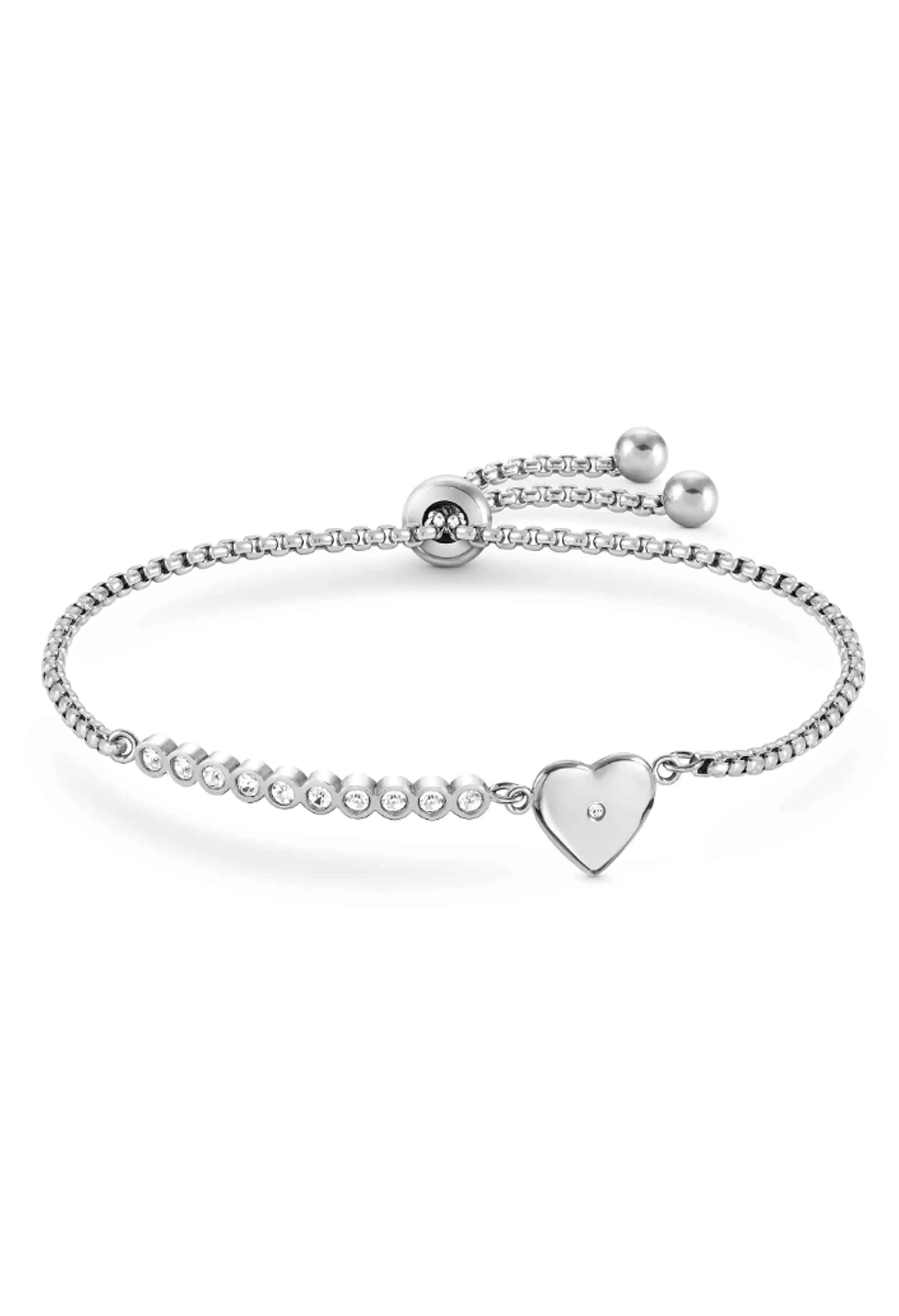 Nomination Milleluci Heart Cubic Zirconia Bracelet Stainless Steel