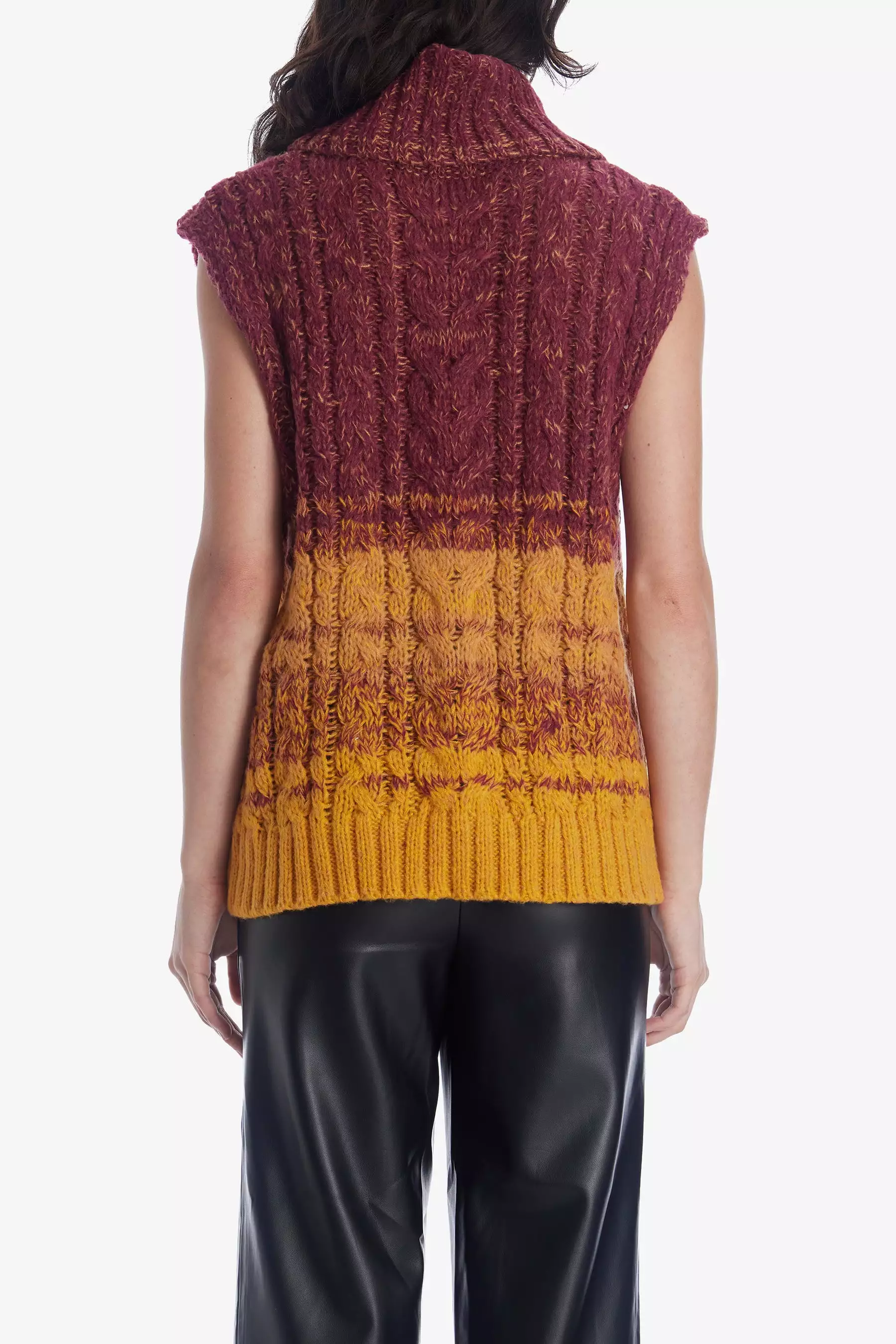 Ombre Cable Vest