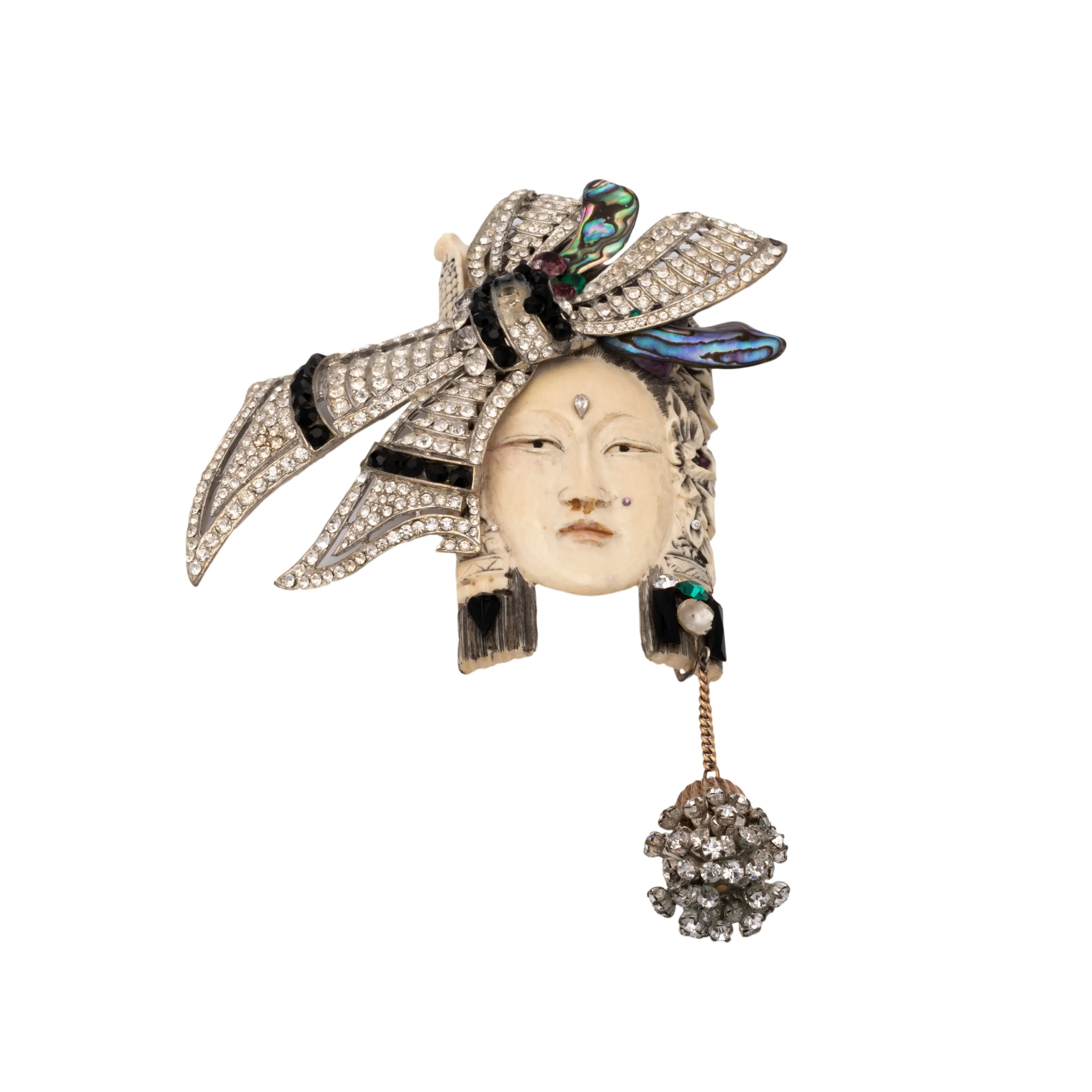 Oriental Brooch - '80s