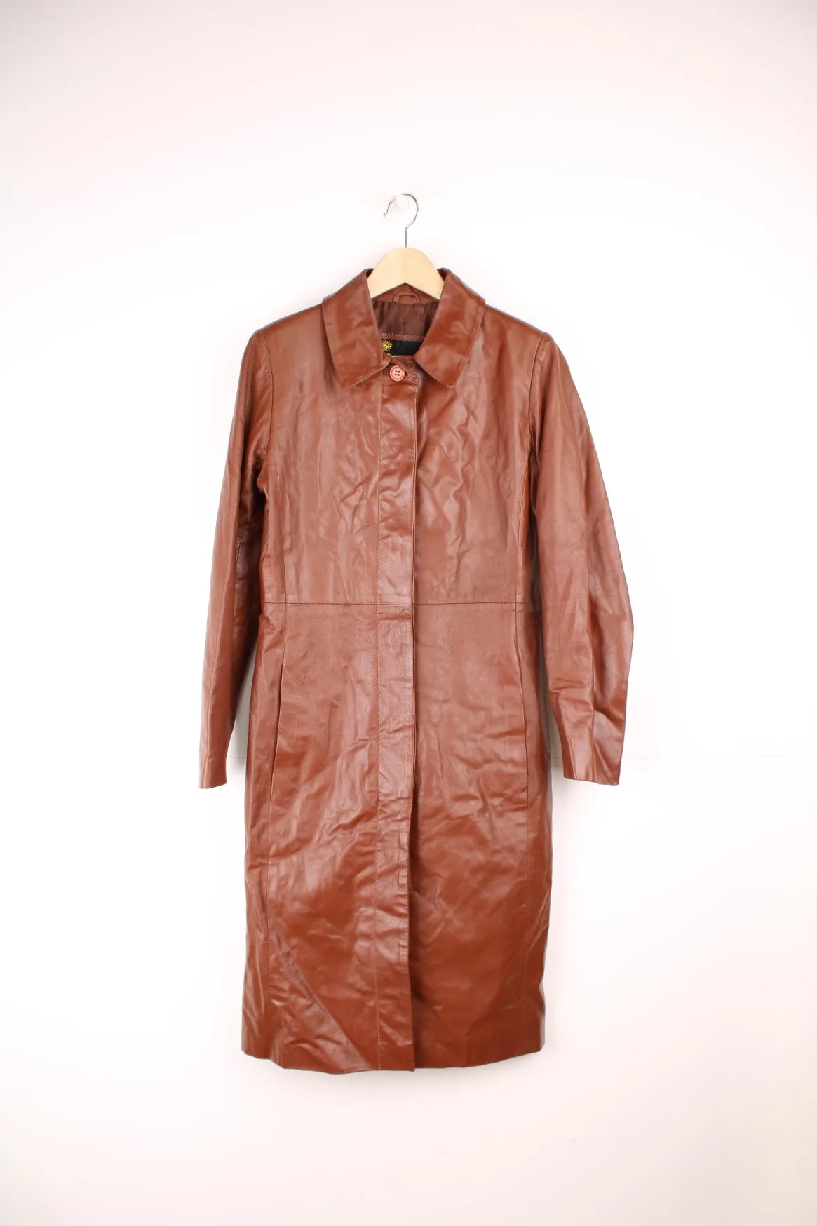 Paragon Leather Trench Coat