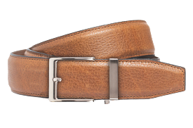 Pebble Pecan, 40mm Strap, Dress Belt