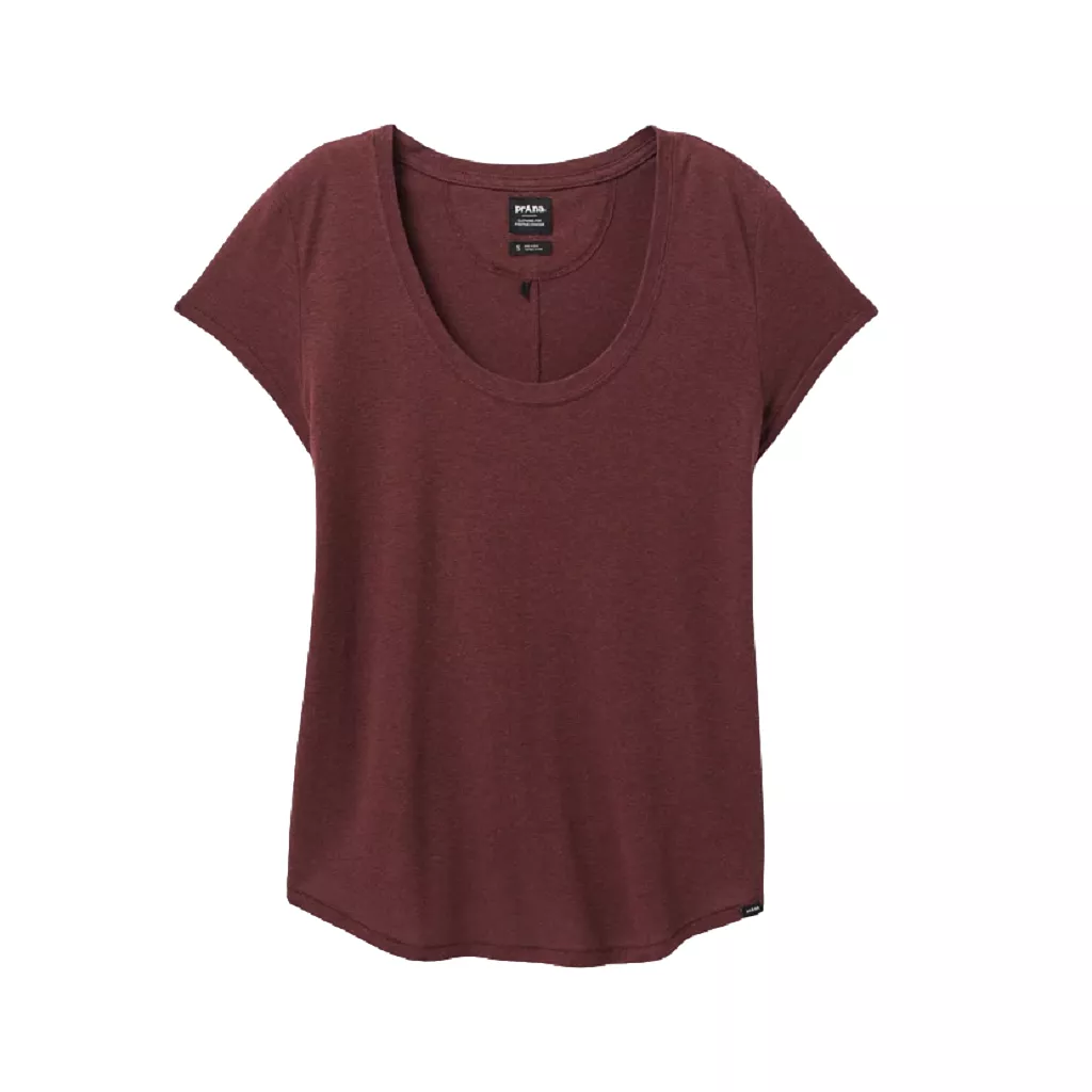 Prana Women's Cozy Up Scoop Neck Tee