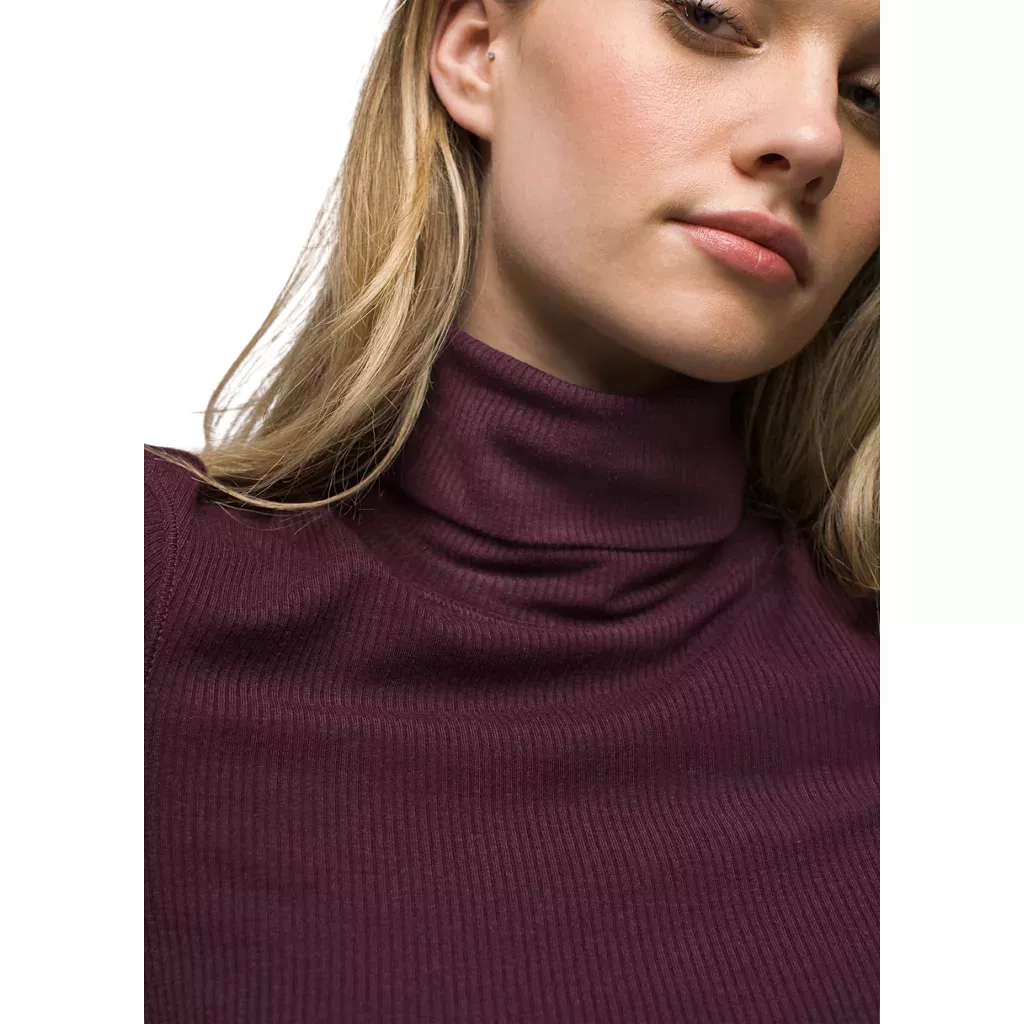 Prana Women's Foundation Rib Turtleneck