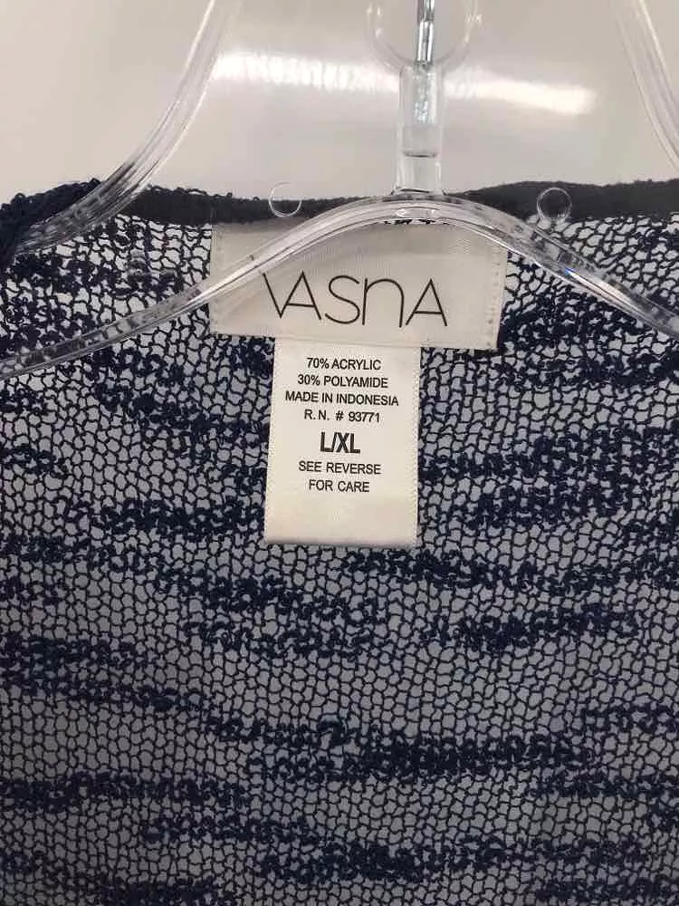 Pre-Owned Vasna Blue Size Large Sweater