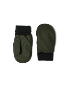 Puffer Mittens Green Kindad | Rains | Watch Wear