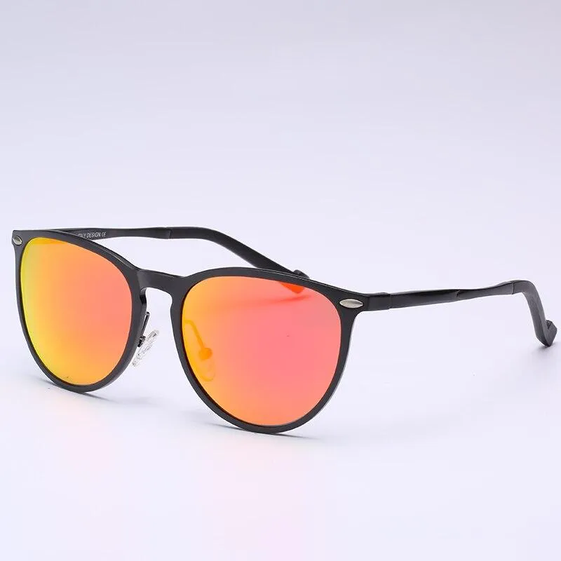 Retro Men's Aluminum Magnesium Polarized Driving Sunglasses