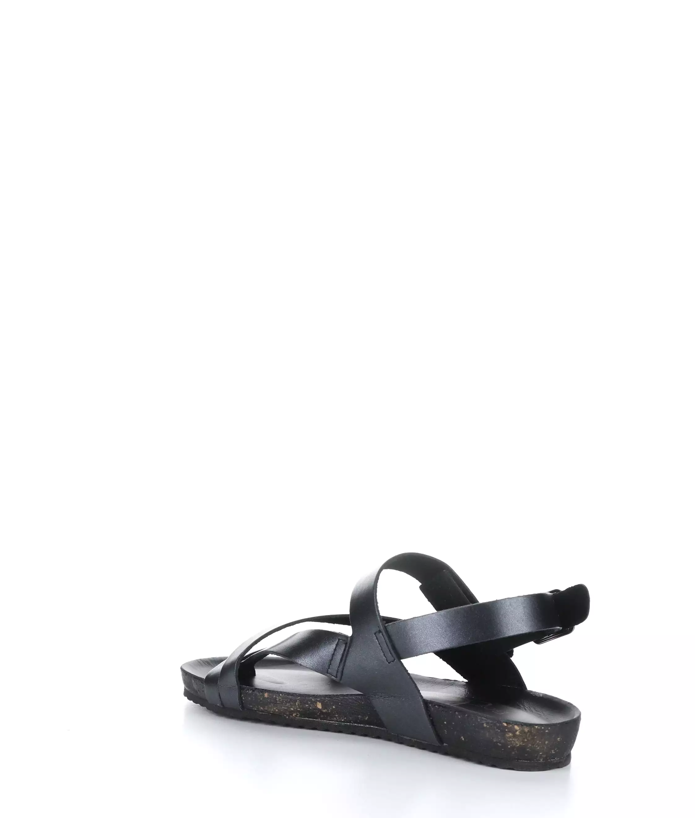 SARA BLACK Strappy Sandals