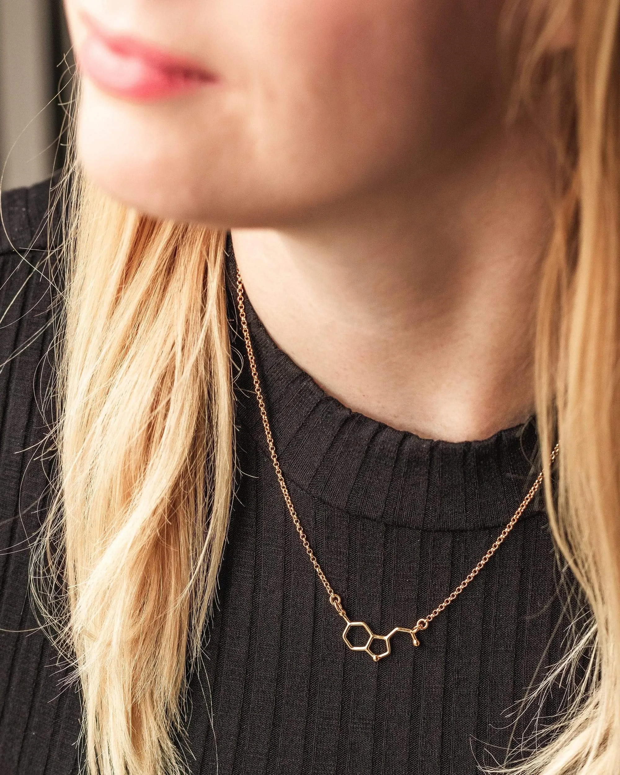 serotonin necklace H | gold vermeil