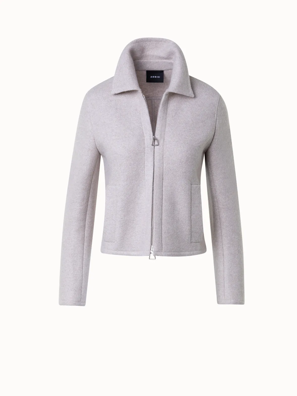 Short Jacket in 100% Cashmere