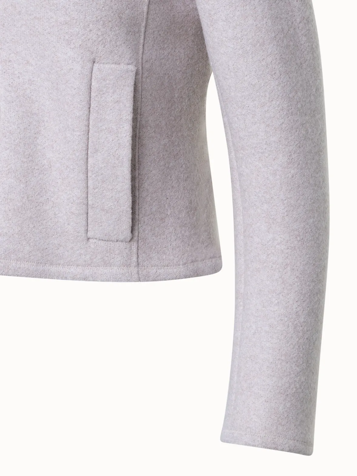 Short Jacket in 100% Cashmere