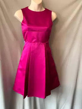 Short Satin Dress Size 4 Style 2669