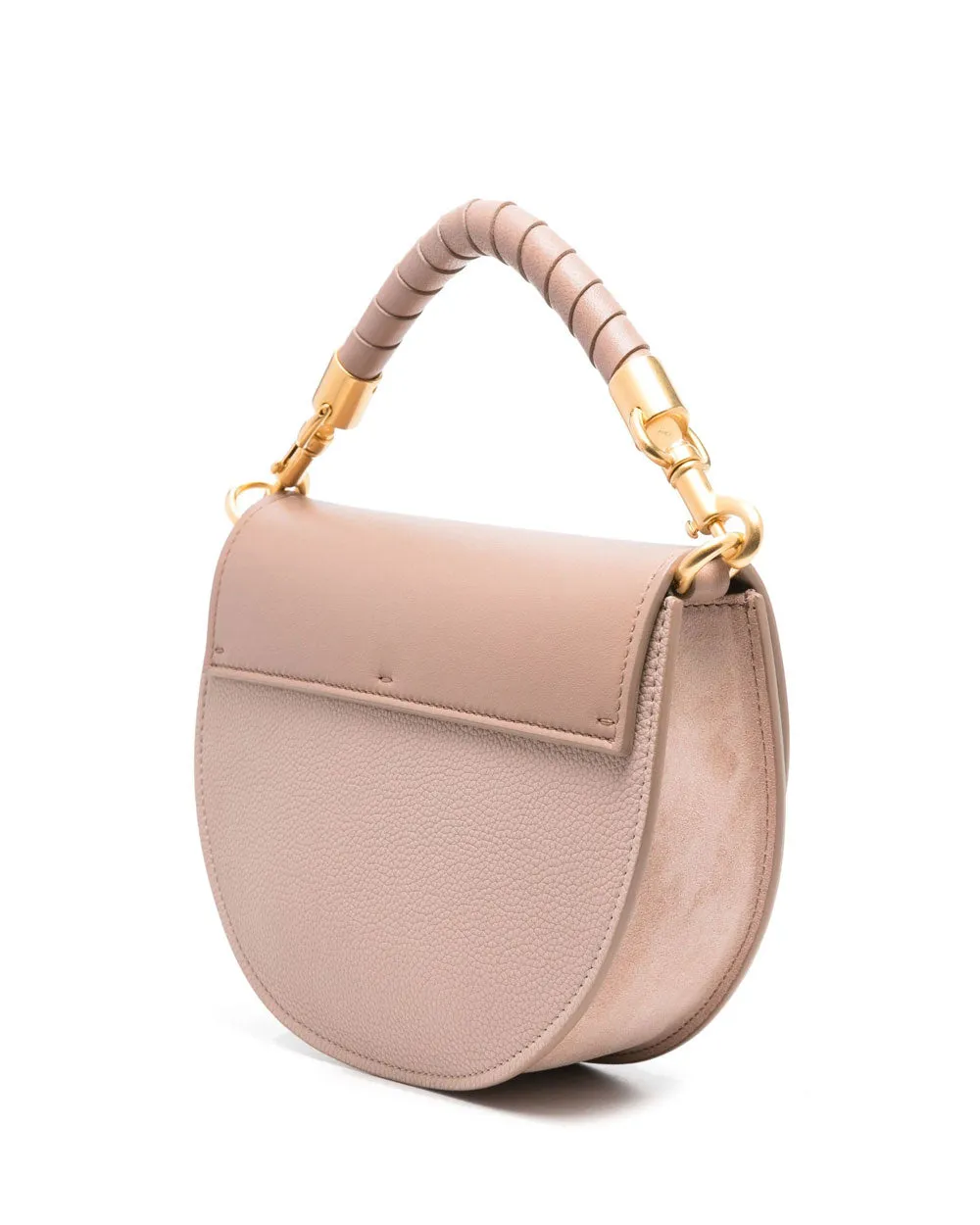 Small Marcie Top Handle Bag in Woodrose