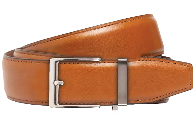 Smooth Pecan, 40mm Strap, Dress Belt