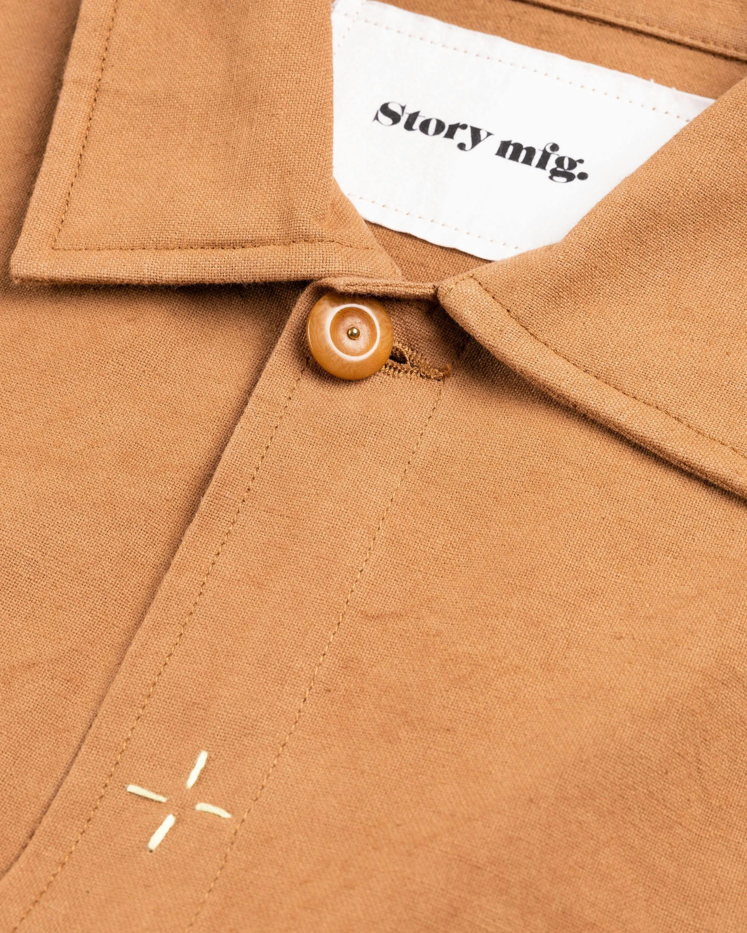 Story mfg. – Short on Time Jacket Brown Double Date | Highsnobiety Shop