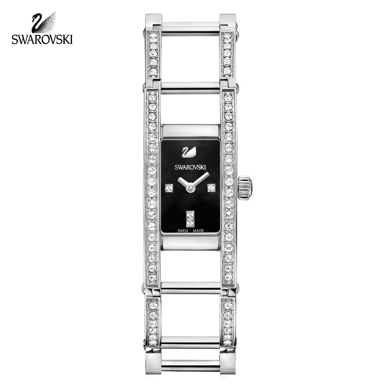 Swarovski Crystal Watch INDIRA BLACK Watch #1186075