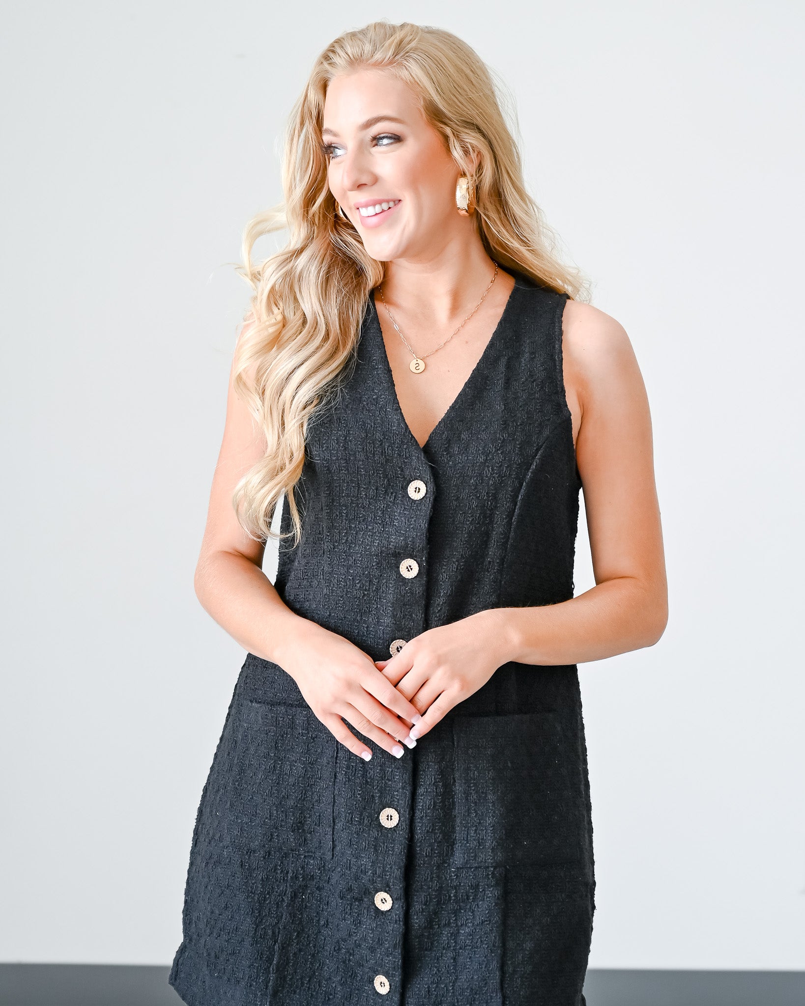 Taylor Tweed Mini Dress