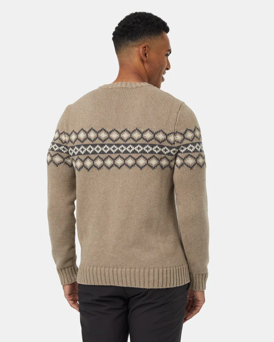 TenTree Highline Intarsia Crew Sweater Men's