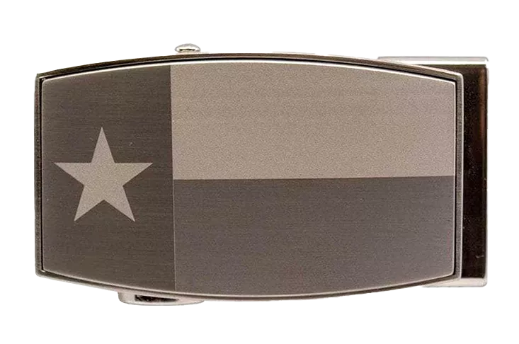 Texas Pewter Aston Dress Buckle, Fits 1 3/8 Straps