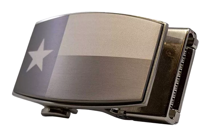 Texas Pewter Aston Dress Buckle, Fits 1 3/8 Straps