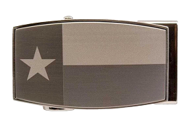 Texas Pewter Aston Dress Buckle, Fits 1 3/8 Straps