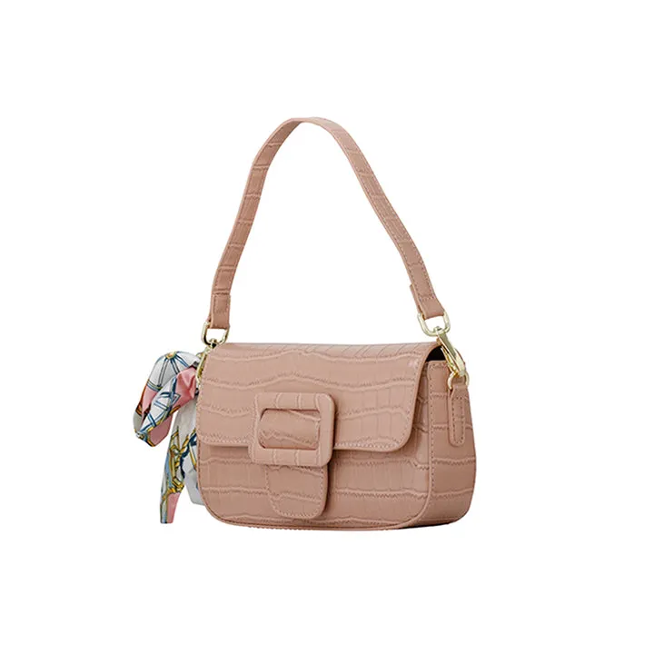 Textured Shoulder Bag, BD 48