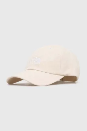 The North Face baseball cap Norm Hat beige color NF0A7WHOXMO1