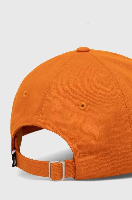 The North Face baseball cap Norm Hat orange color NF0A7WHOPCO1